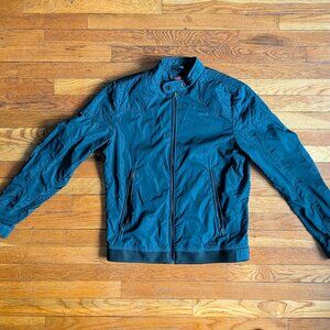 Diesel Industry Blue Bomber Jacket Large